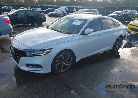 2020 Honda Accord Sport from USA, damaged, VIN 1HGCV1F37LA152296